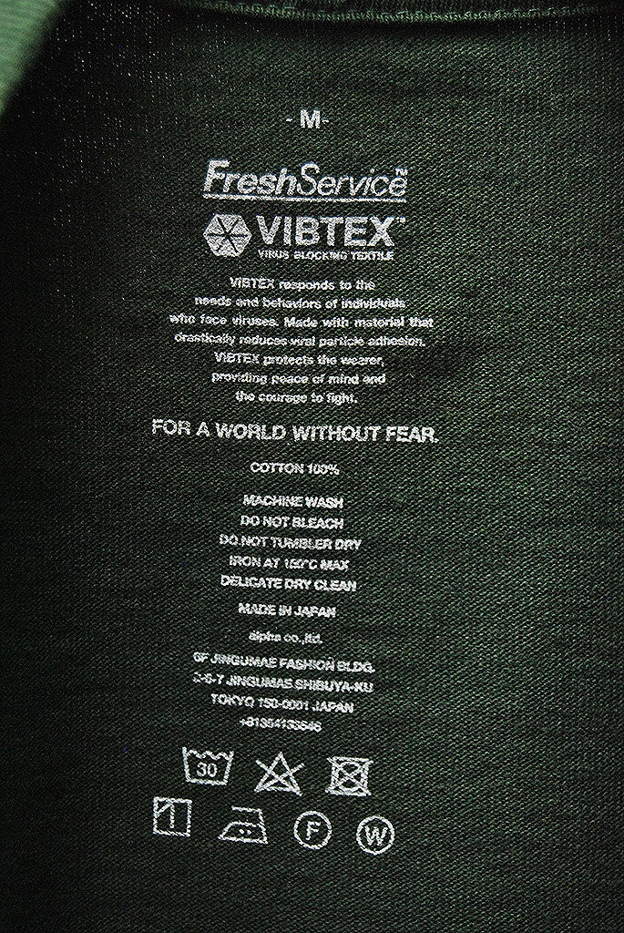 VIBTEX for FreshService L/S CREW NECK TEE