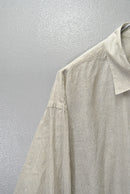 COMOLI KHADIコットン コモリシャツ