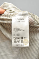 COMOLI KHADIコットン コモリシャツ
