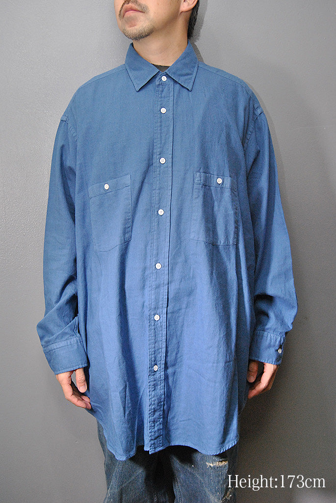 HERILL Cotton Cashmere Brush Work Shirts