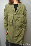 eYe JUNYAWATANABE MAN × Needles 綿ナイロンオックス コート
