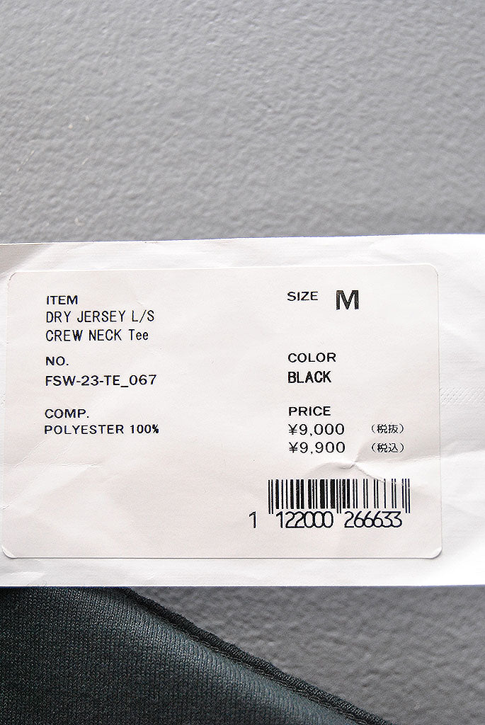 FreshService DRY JERSEY L/S CREW NECK Tee