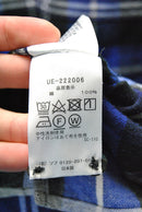 uniform experiment LINE FLANNEL CHECK BIG SHIRT