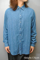 A.PRESSE Washed Denim Shirt