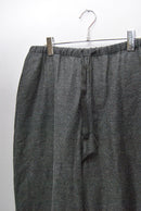 COMOLI カシミヤシルク ドローストリングパンツ