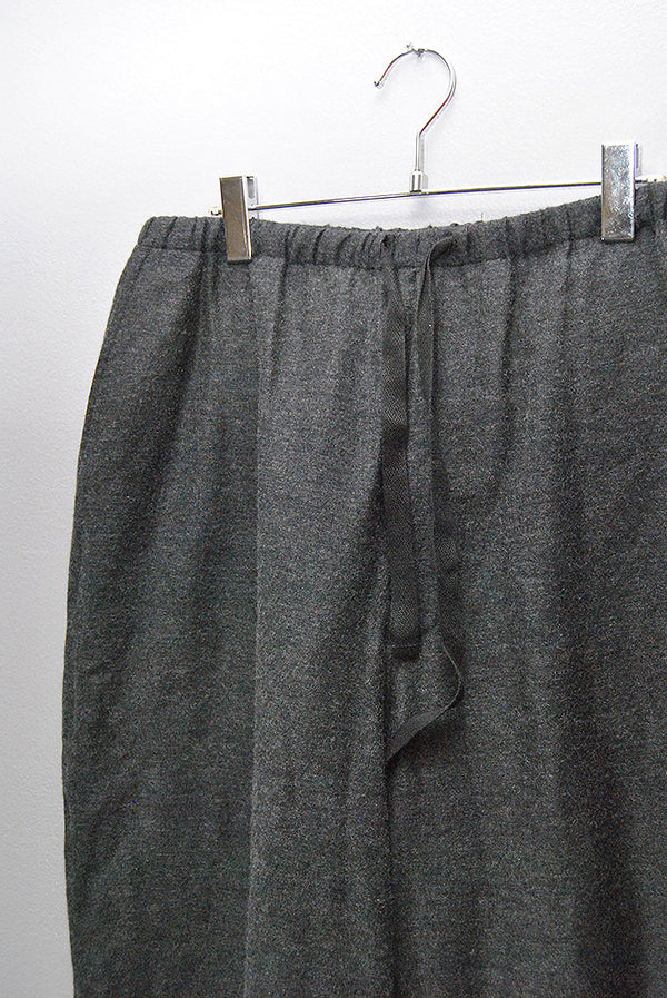 COMOLI カシミヤシルク ドローストリングパンツ