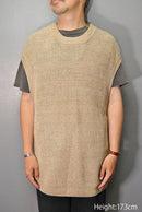 unfil  オーガニックコットンコイルドヤーンニットベスト