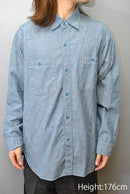 HERILL U.S NAVY Chambray Shirt　