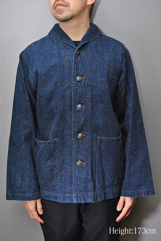 orSlow US NAVY SHAWL COLLAR JACKET