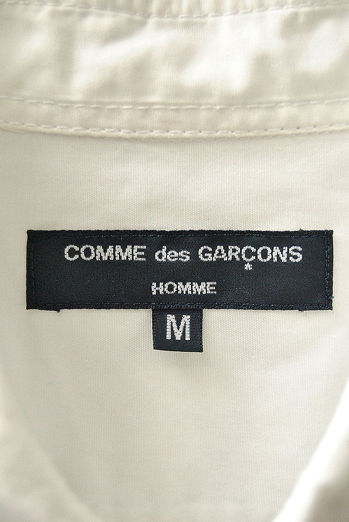 COMME des GARCONS HOMME 綿ブロードシャツ