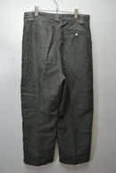 A.PRESSE Vintage Black Linen Trousers