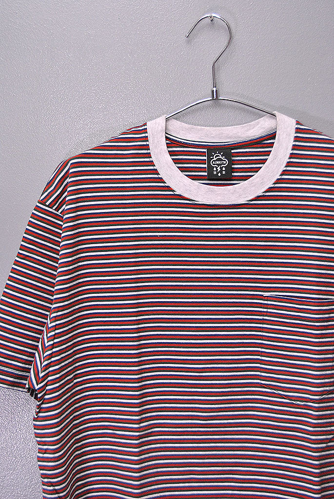 ALWAYTH BORDER POCKET TEE