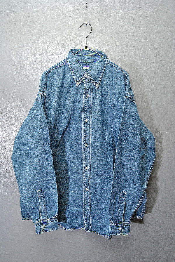 A.presse BD Denim Shirt アプレッセ A.PRESSE BD Denim Shirt アプレッセ ボタンダウンデニムシャツ