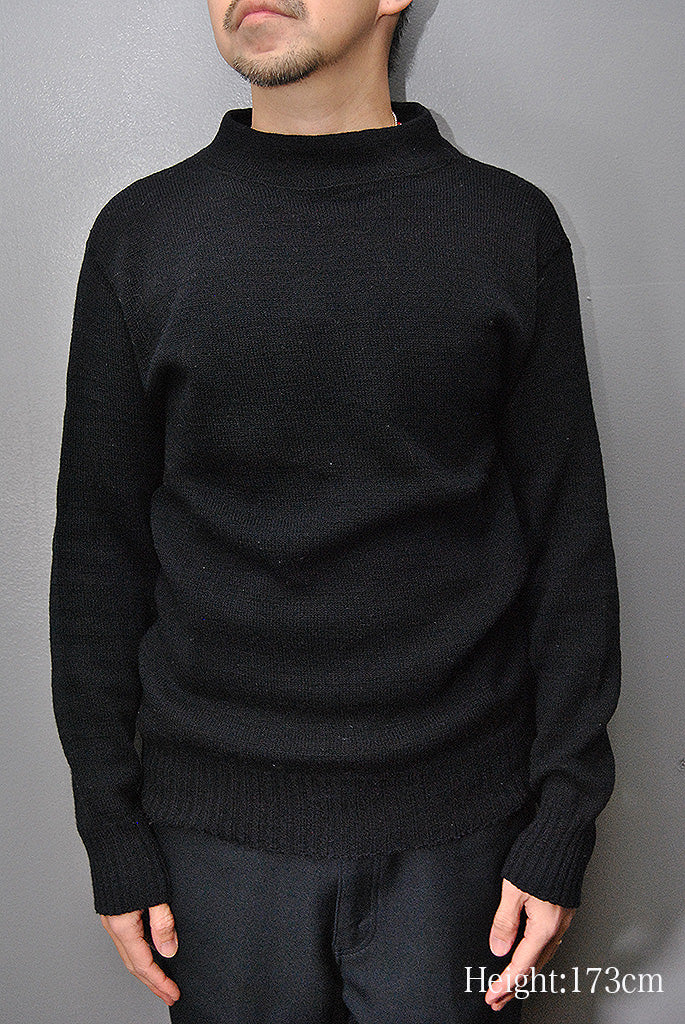 ANATOMICA U.S. NAVY MOCK NECK SWEATER