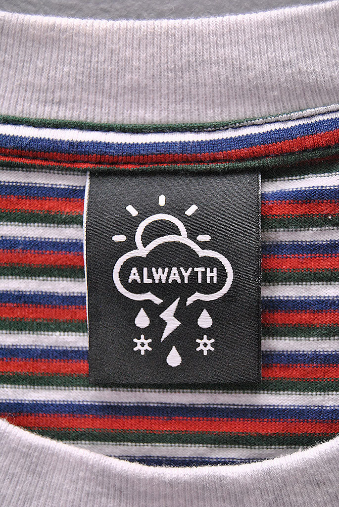 ALWAYTH BORDER POCKET TEE