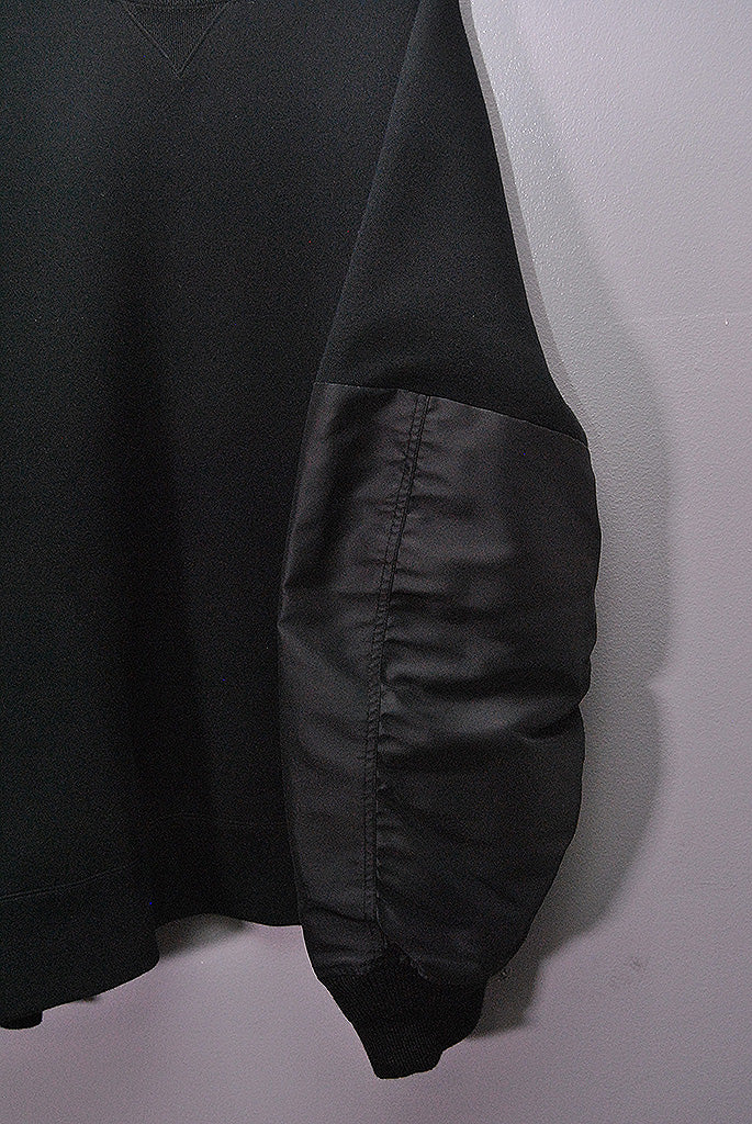sacai Nylon Twill x Sponge Sweat Pullover