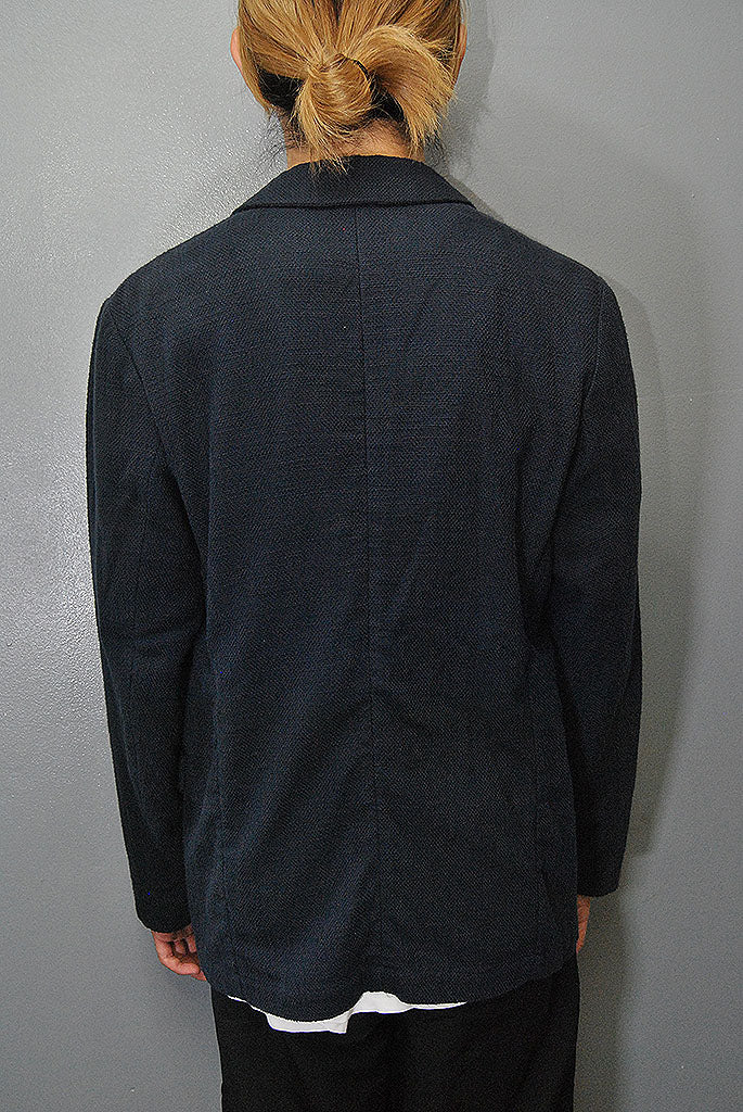 FRANK LEDER INDIGO PIECE DYED 2B JACKET
