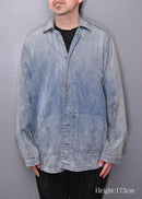 A.PRESSE USN Denim Coverall Jacket