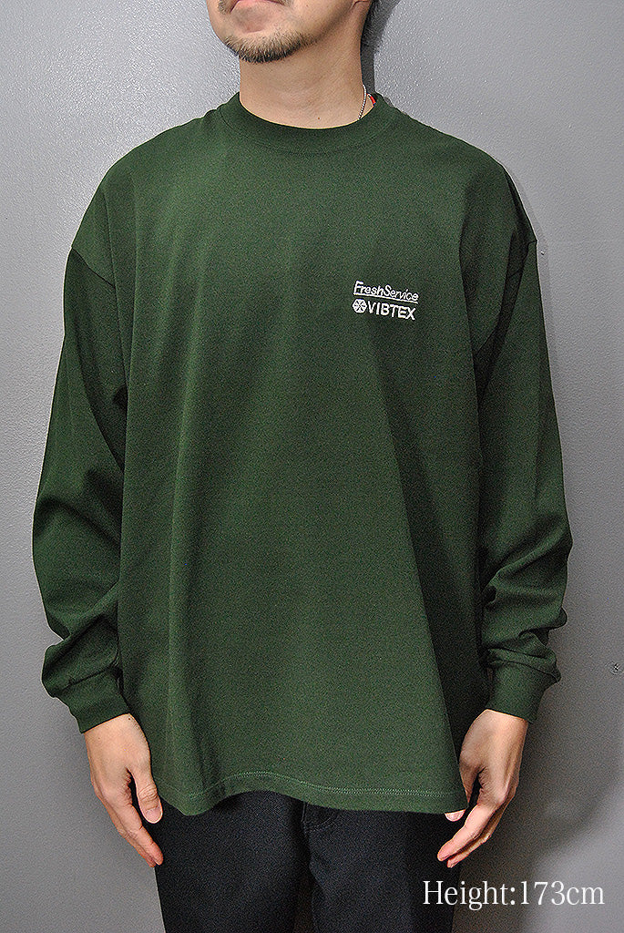 VIBTEX for FreshService L/S CREW NECK TEE