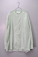 Graphpaper Thomas Mason for GP L/S Oversized Band Collar Shirt