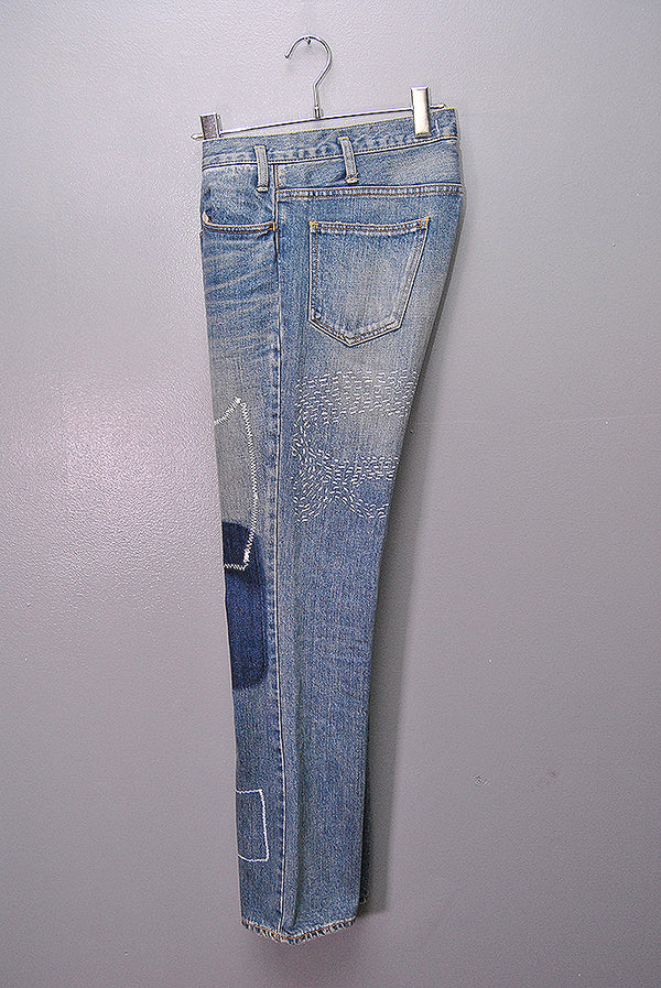 Sand Water サンドウォーター SASHIKO RESEARCHED 5P JEANS 12.5 oz 