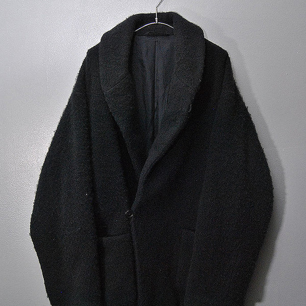 Comoli カシミヤ ショールカラーコート　size2 COMOLI (コモリ) カシミヤ ショールカラーコート