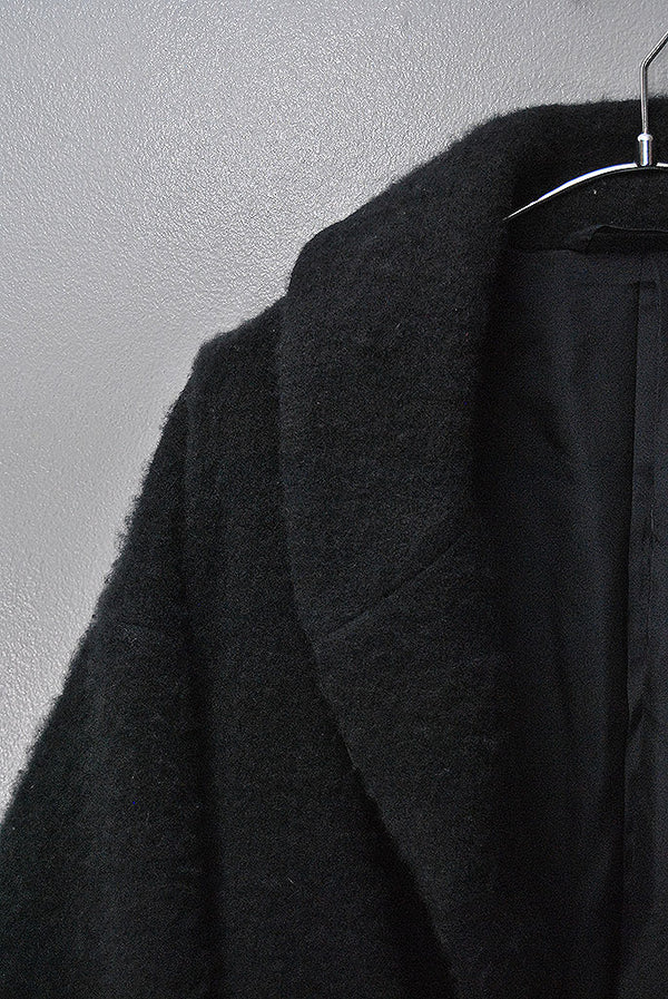 （貴重品）美品　19aw comoli カシミヤ ショールカラーコート　ネイビー Cashmere coat ｜ LIVIN' IN PARIS