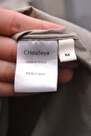 CristaSeya レギュラーカラーシャツ