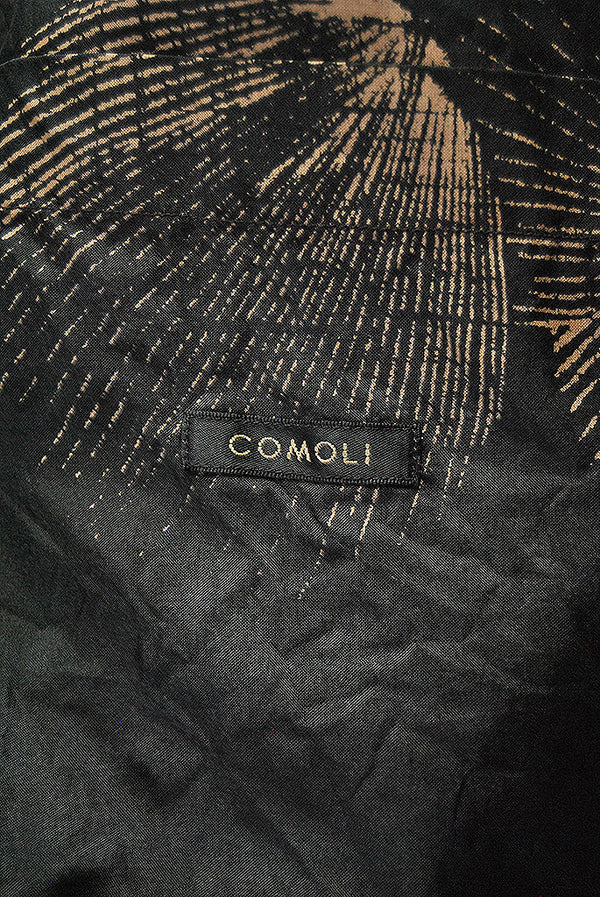 COMOLI シルクシェル ジャケット