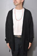 COMOLI カシミヤ製品染 カーディガン