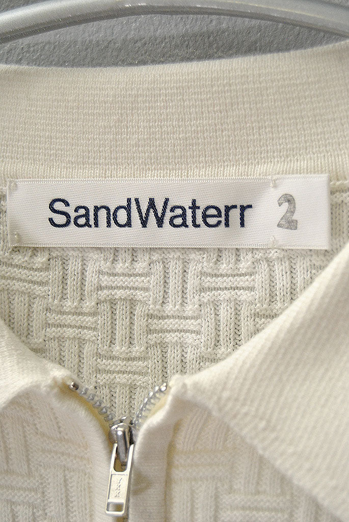 SANDWATERR ORGANIZED H/Z POLO /COTTON YARN