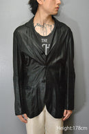 EMPORIO ARMANI レザー3Bジャケット