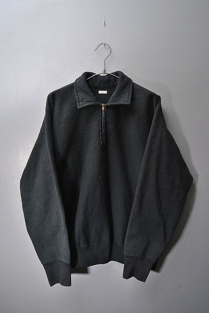 A.PRESSE Vintage Half Zip Sweat Shirt