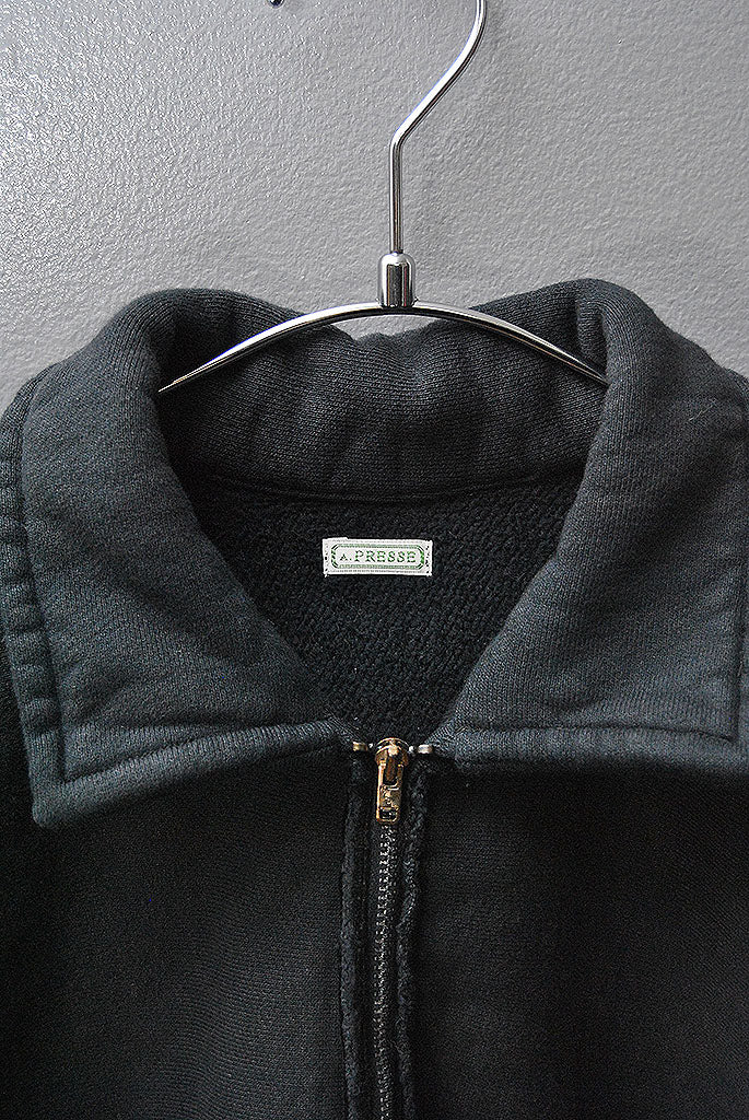 A.PRESSE Vintage Half Zip Sweat Shirt