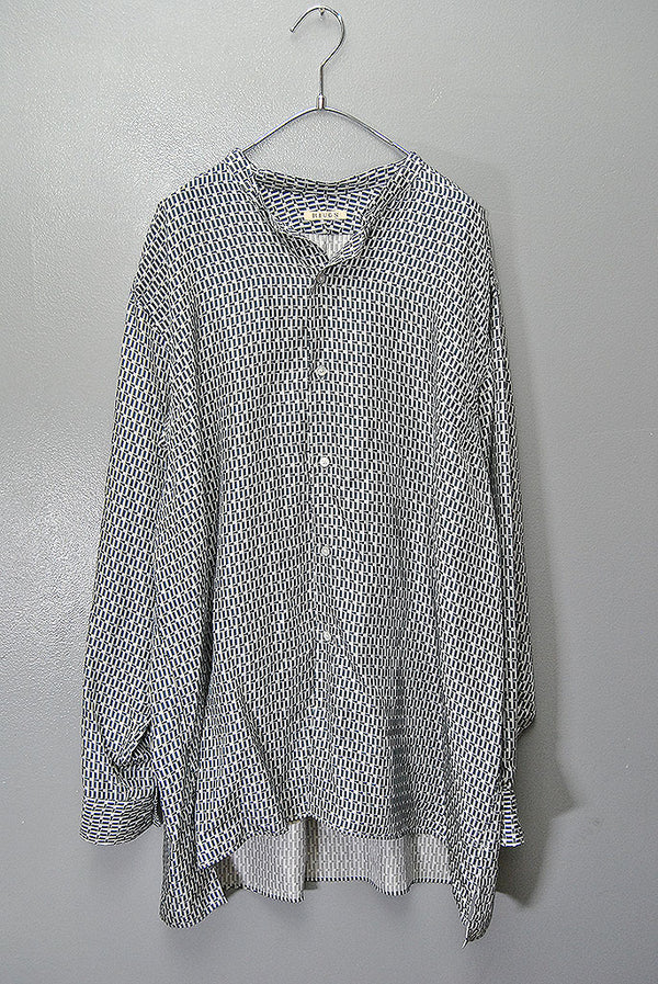 HEUGN Morris Band Collar Print