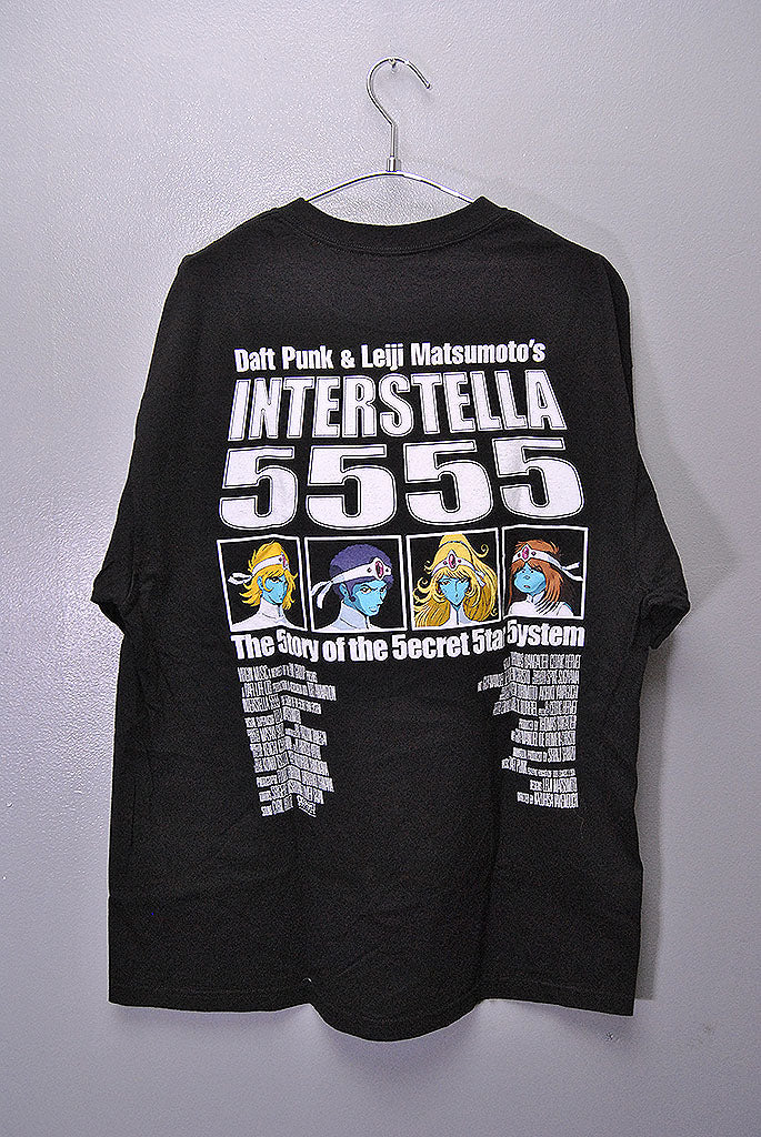 DAFT PUNK and Leiji Matsumoto GEEKS RULE 30 SILKSCREEN PRINTING T SHIRT