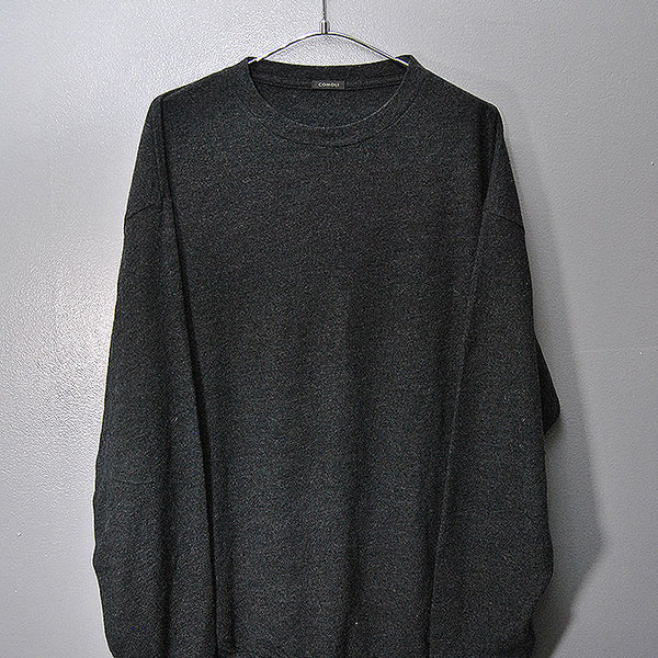 COMOLI ウール天竺長袖クルー