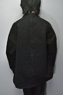 COMOLI ブラックデニム ワークジャケット