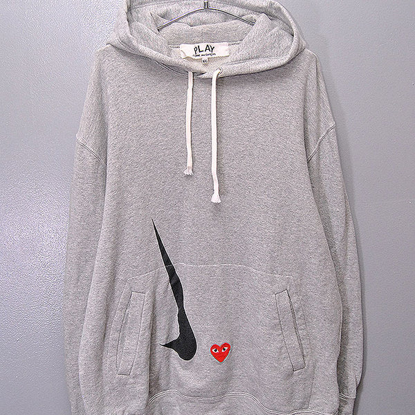cdg play x nike hoodie