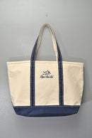 Paper & Ink Cotton Club Dragon Logo Tote Bag