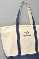 Paper & Ink Cotton Club Dragon Logo Tote Bag
