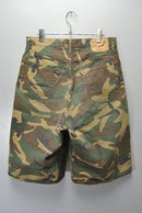 orSlow × BEAMS “100 Super Dad” Woodland Camo Short Pants
