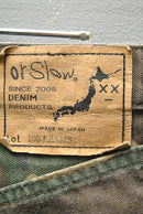 orSlow × BEAMS “100 Super Dad” Woodland Camo Short Pants