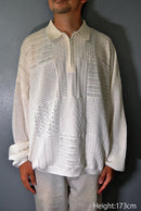 SANDWATERR ORGANIZED H/Z POLO /COTTON YARN