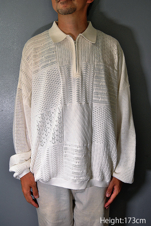 トップス sandwaterr ORGANIZED H/Z POLOCOTTON YARN ORGANIZED H/Z POLO /COTTON YARN – SandWaterr