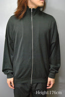 AURALEE SUPER HIGH GAUGE SWEAT ZIP BLOUSON