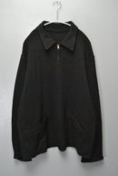 COMOLI ウール和紙 ジップショートジャケット