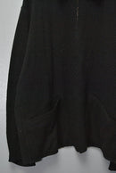 COMOLI ウール和紙 ジップショートジャケット