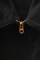 COMOLI モールスキン ジップショートジャケット