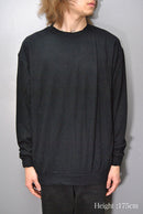 COMOLI ウール天竺長袖クルー